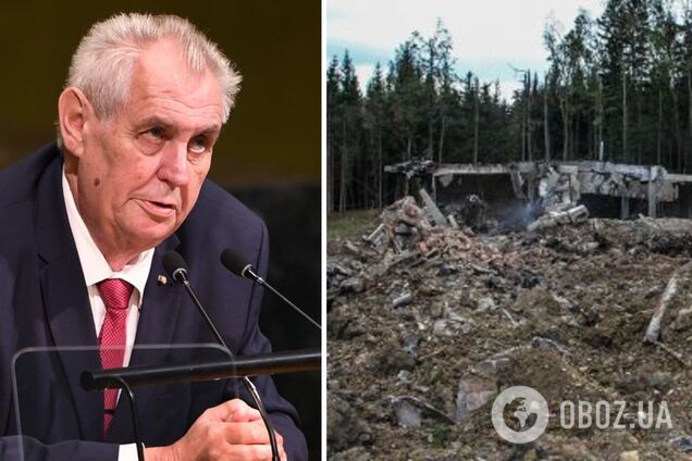 Чеські політики обурилися виступом свого президента про вибухи на військових складах