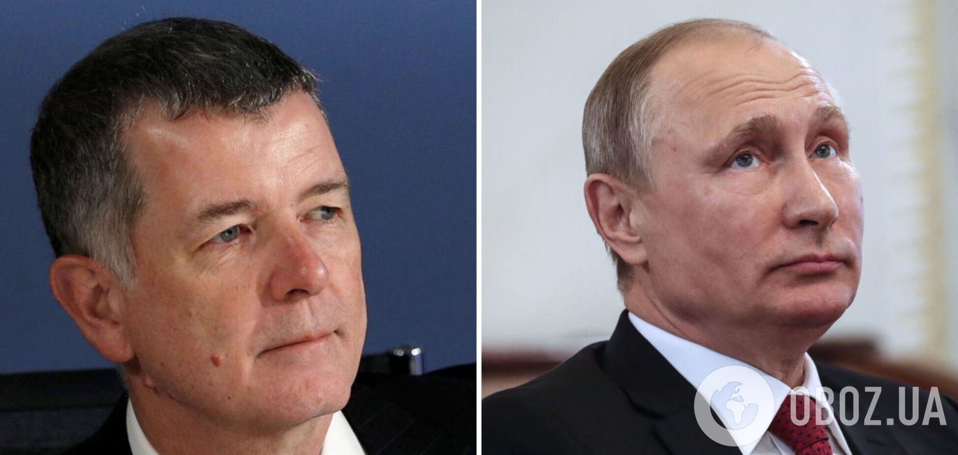 Очільник Мі-6 Річард Мур та президент РФ Володимир Путін