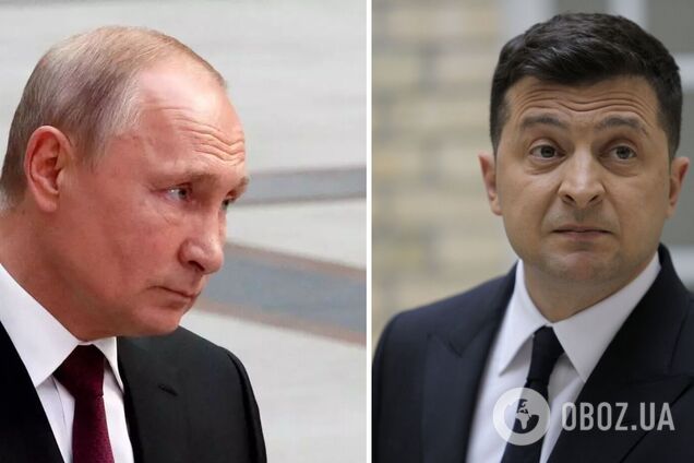 Владимир Путин и Владимир Зеленский