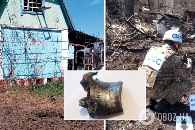 Последствия обстрела Водяного