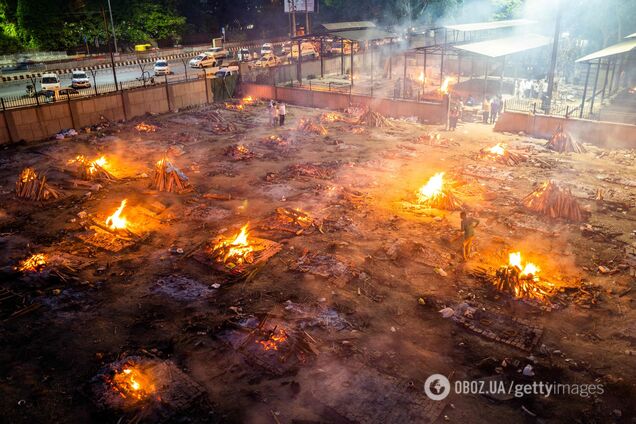 В Індії критична ситуація з COVID-19: лікарі попередили про 'пекло'. Фото