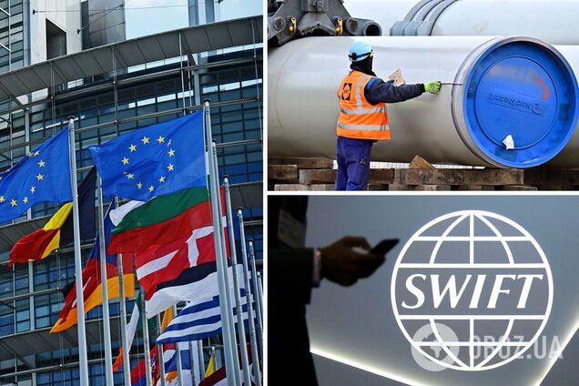 Европарламент пригрозил ответить РФ на агрессию в Украине: могут отключить от SWIFT и остановить 'Северный поток-2'. Документ