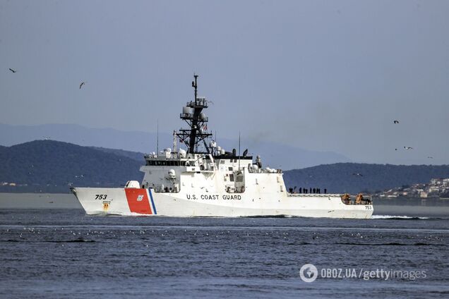 Военный катер США впервые за 13 лет вошел в Черное море. Фото