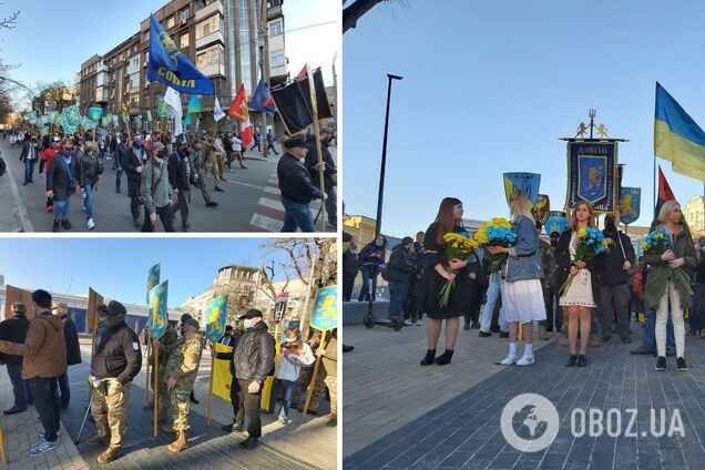 У Києві відбувся марш на честь створення дивізії 'Галичина': подробиці, фото та відео