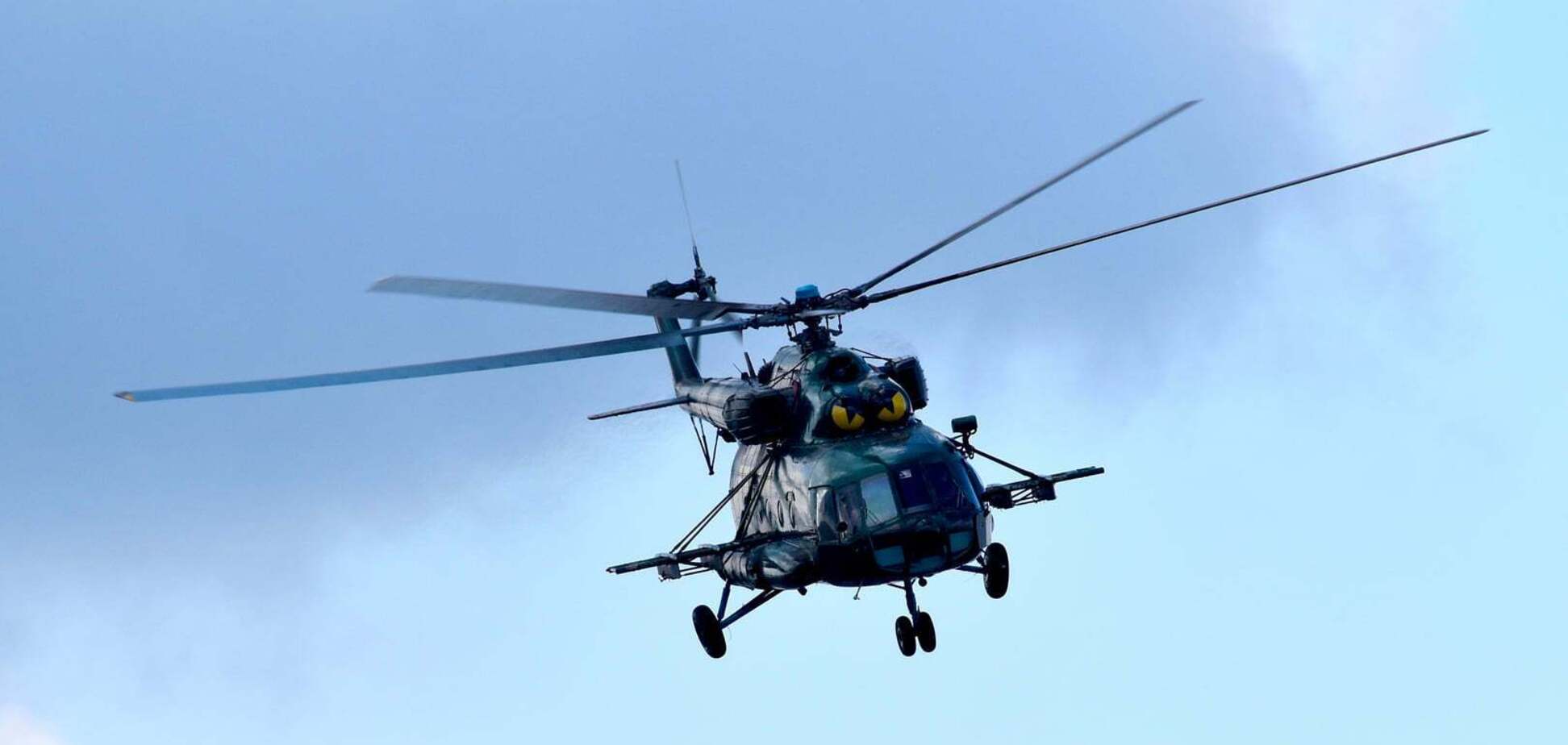 Бойовий вертоліт ЗСУ Мі-8