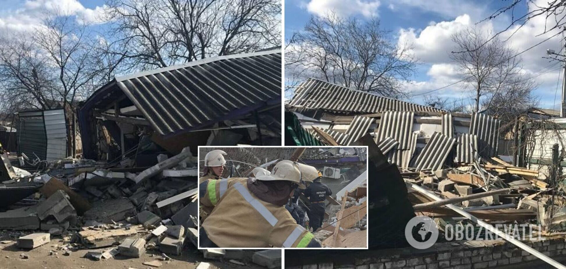 В Киеве взрыв разрушил двухэтажное здание: спасатели искали людей под завалами. Фото и видео