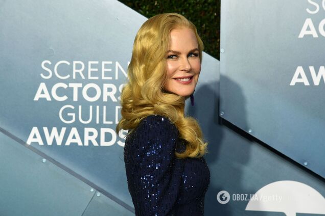 Ніколь Кідман засвітилася з кучерявим каре на зйомках нового фільму. Фото