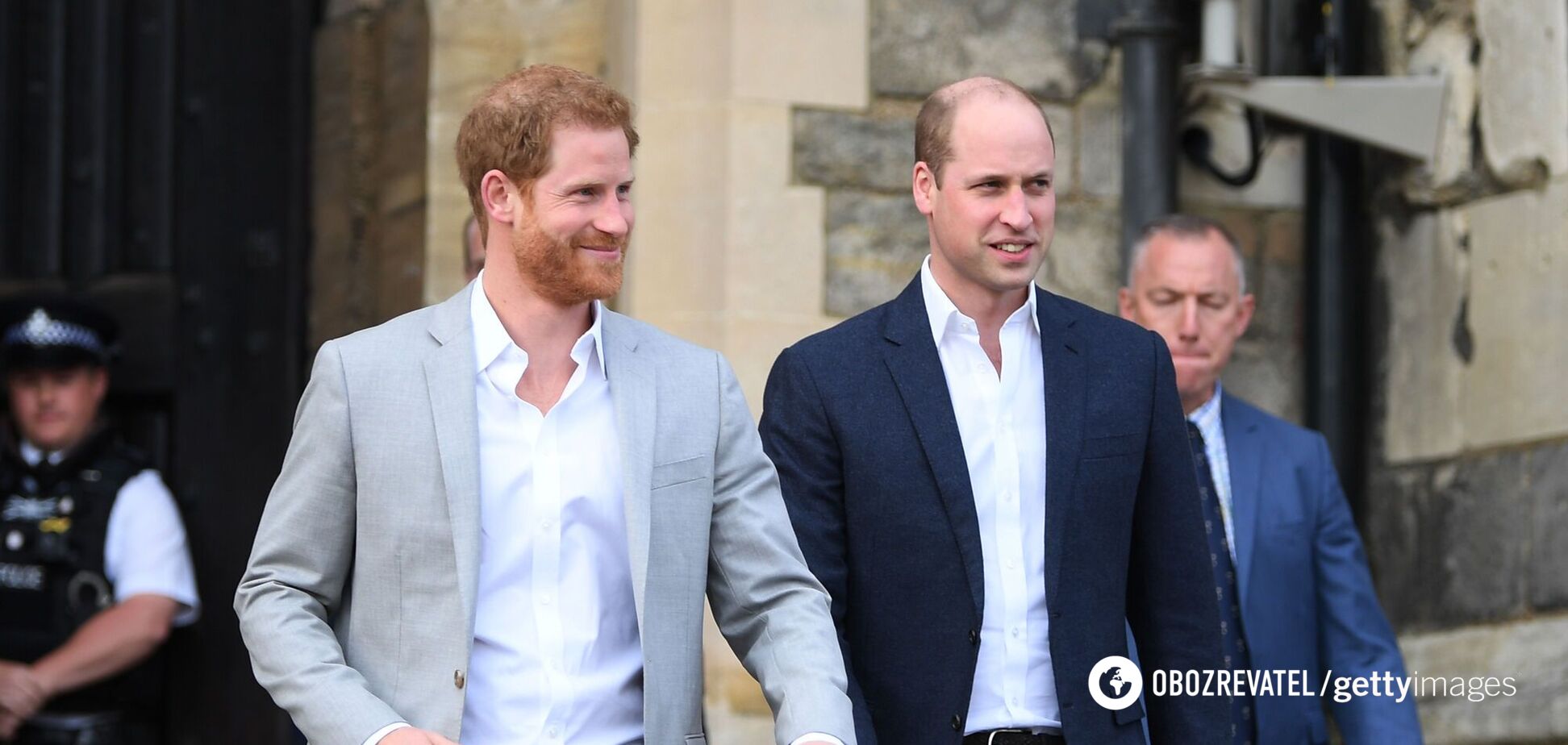 Принц Гарри и принц Уильям