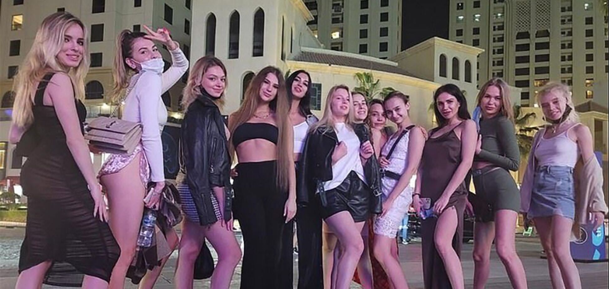 Нові фото і відео заарештованих в Дубаї дівчат потрапили в мережу
