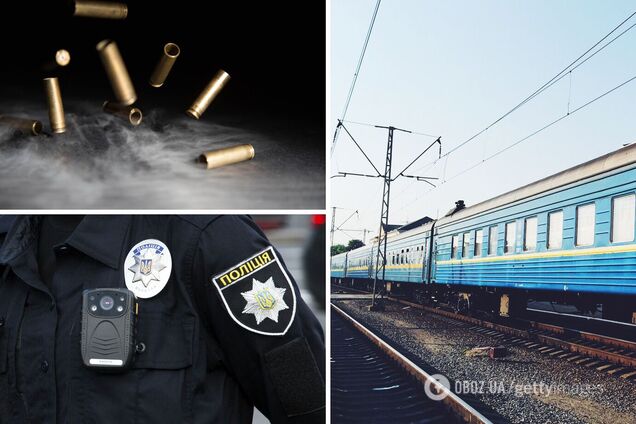 На Харьковщине офицеры устроили стрельбу в купе поезда: все детали
