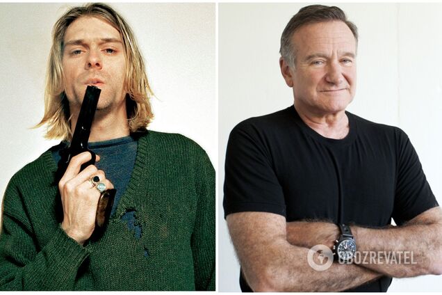 Как и почему покончили с собой Робин Уильямс, Курт Кобейн и другие звезды. Фото