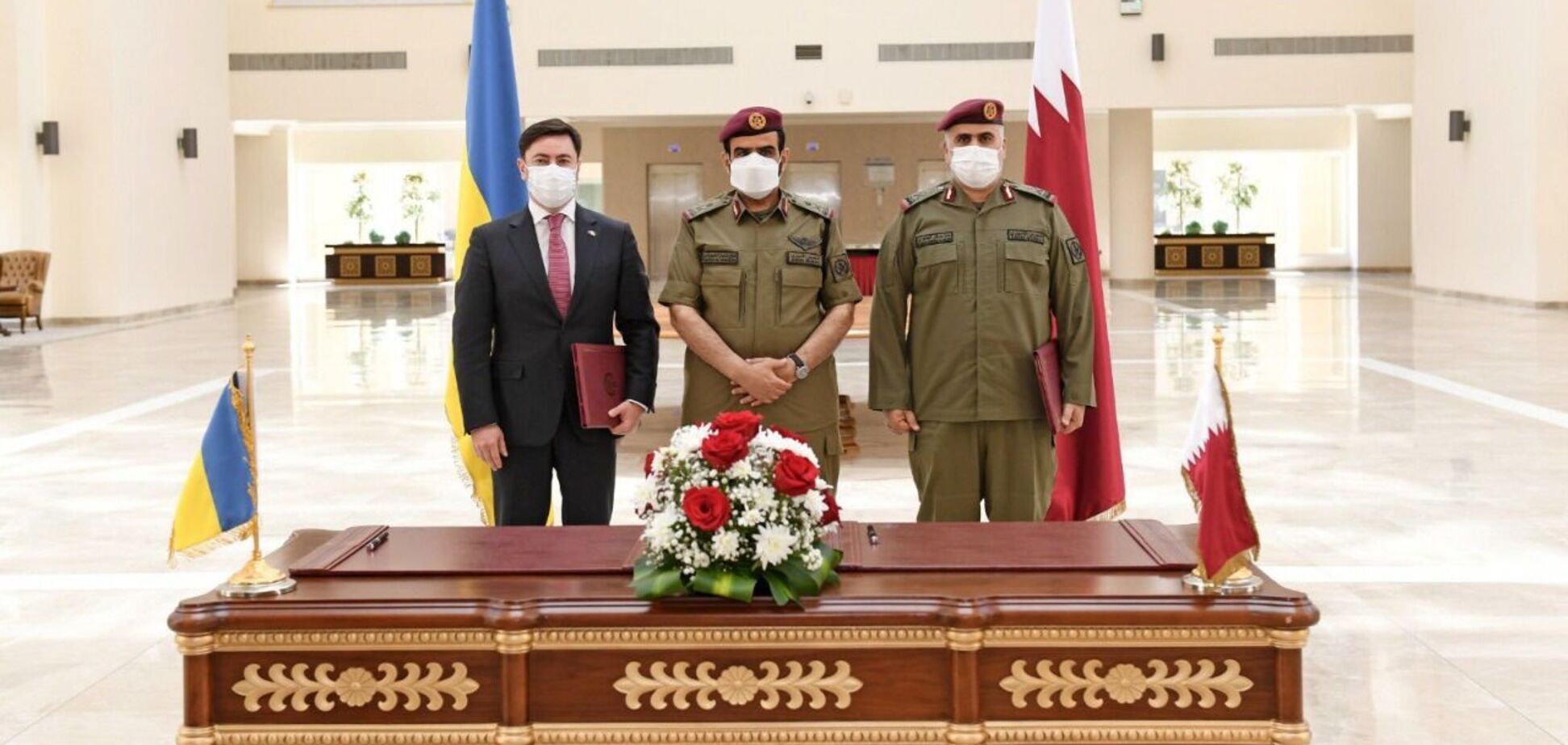 Під час візиту Зеленського в Катар було підписано Меморандум про співпрацю