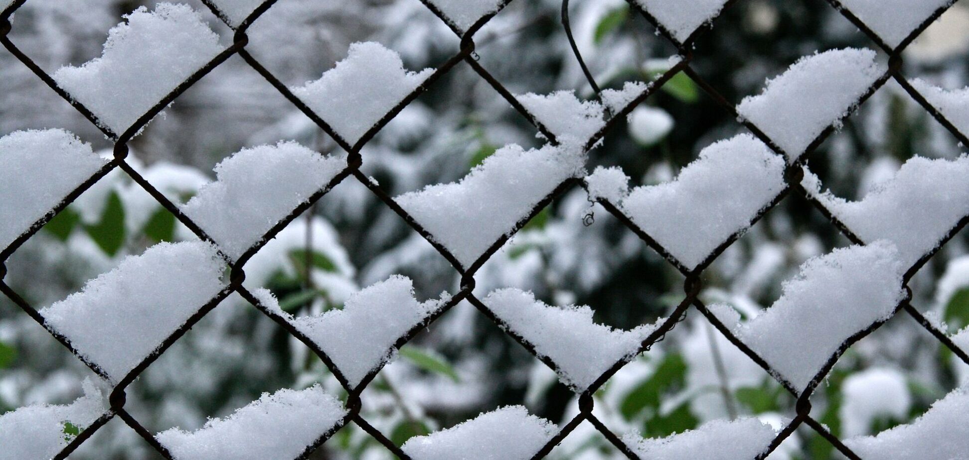 Снег весной