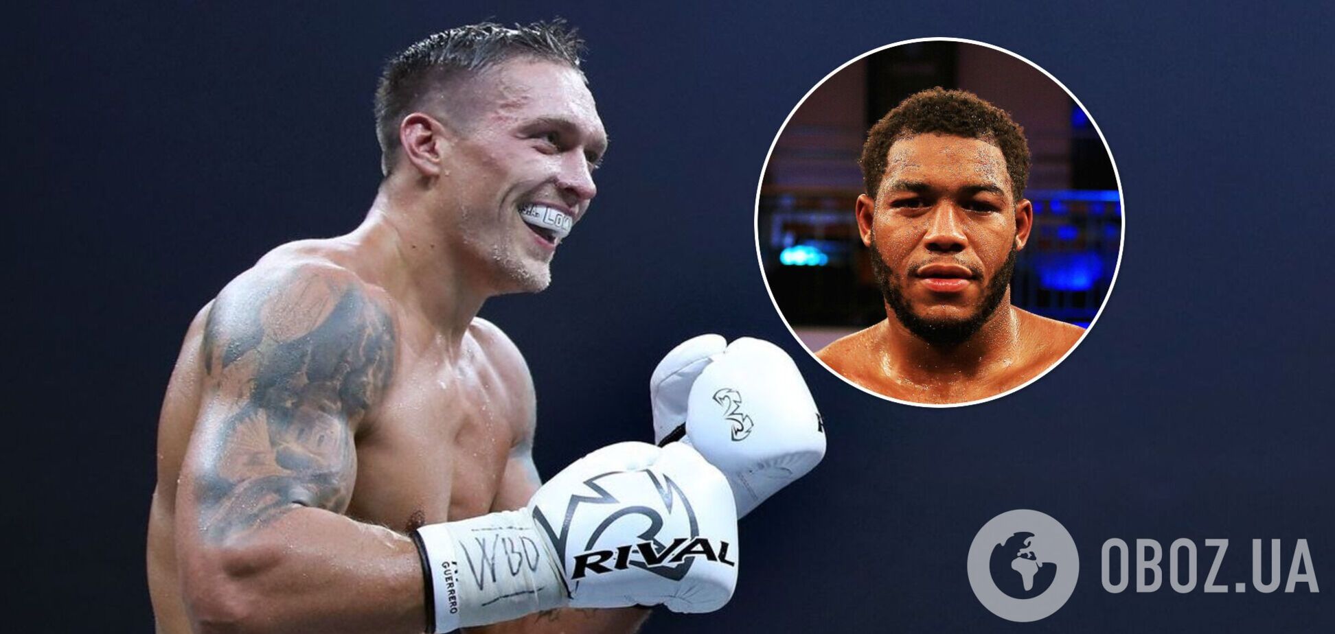 Олександр Усик і Майкл Хантер