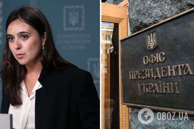 Прессекретарка президента України Юлія Мендель