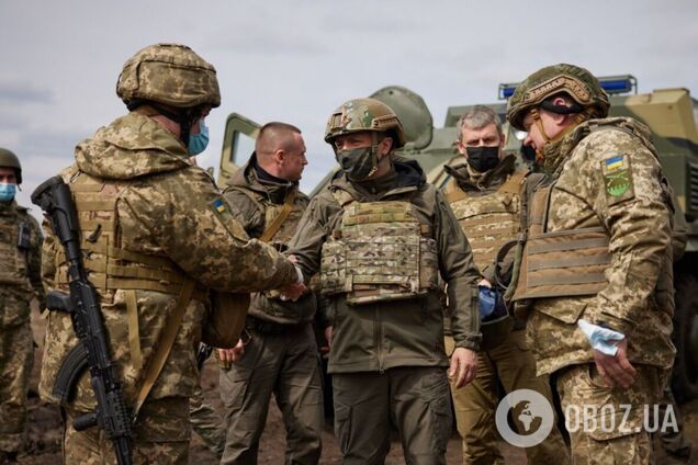 Зеленский прибыл с визитом на Донбасс