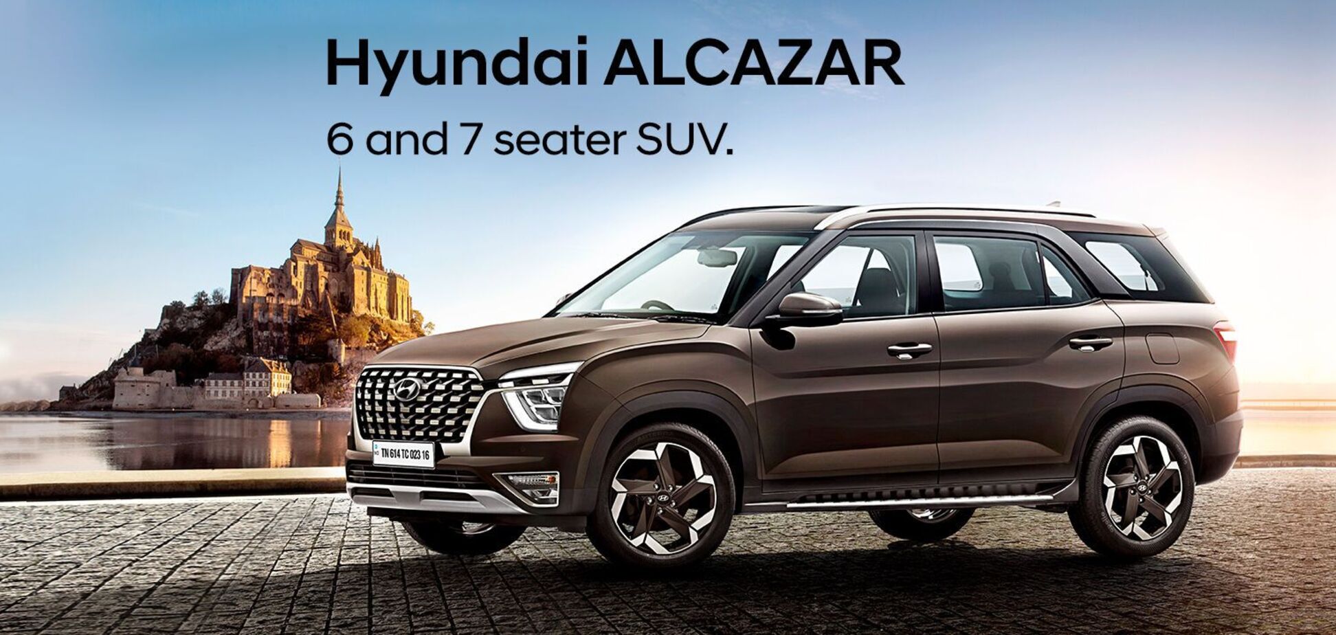 Hyundai представил 7-местный кроссовер Alcazar