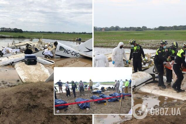 В Еквадорі розбився літак із пасажирами