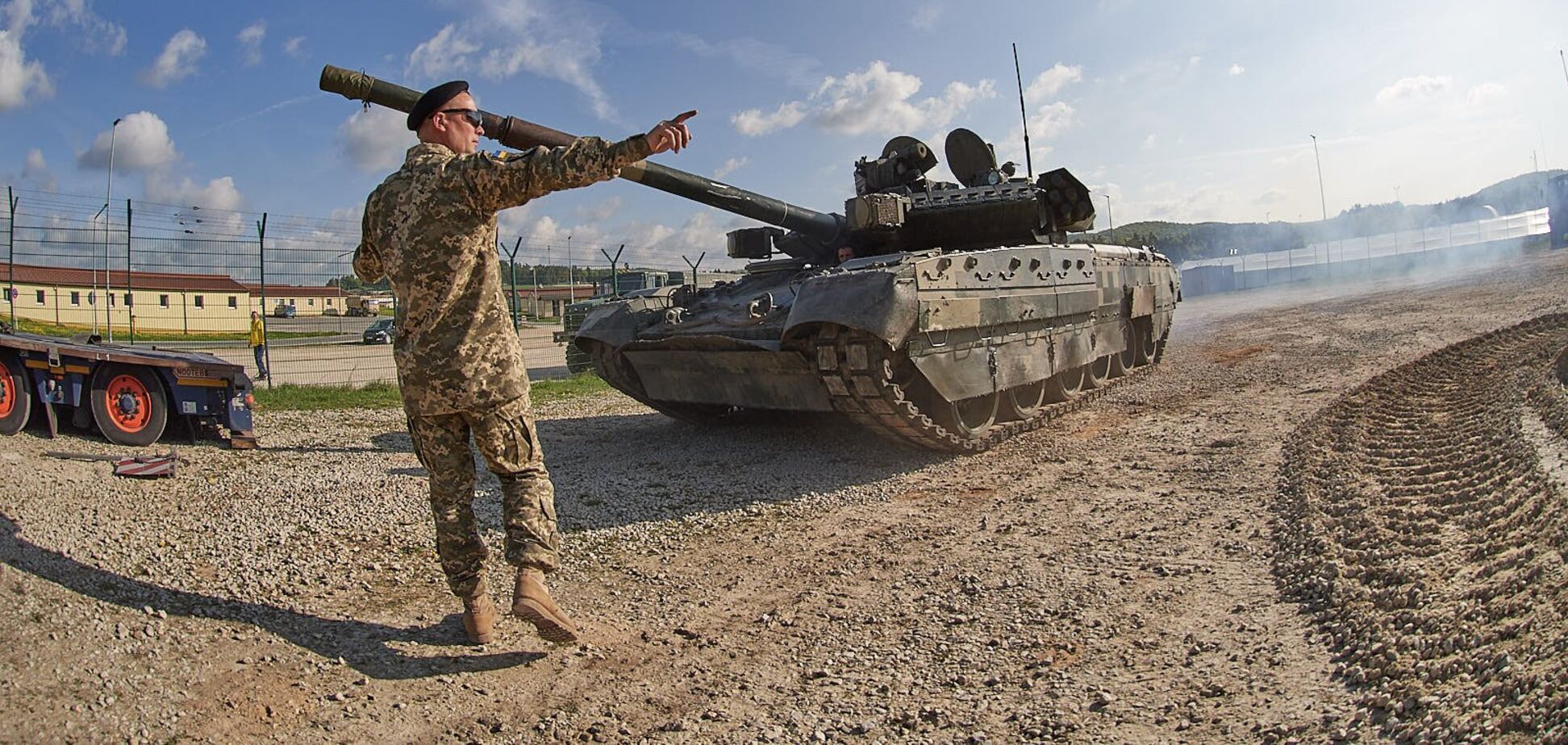 Украинские войска на территории Донбасса