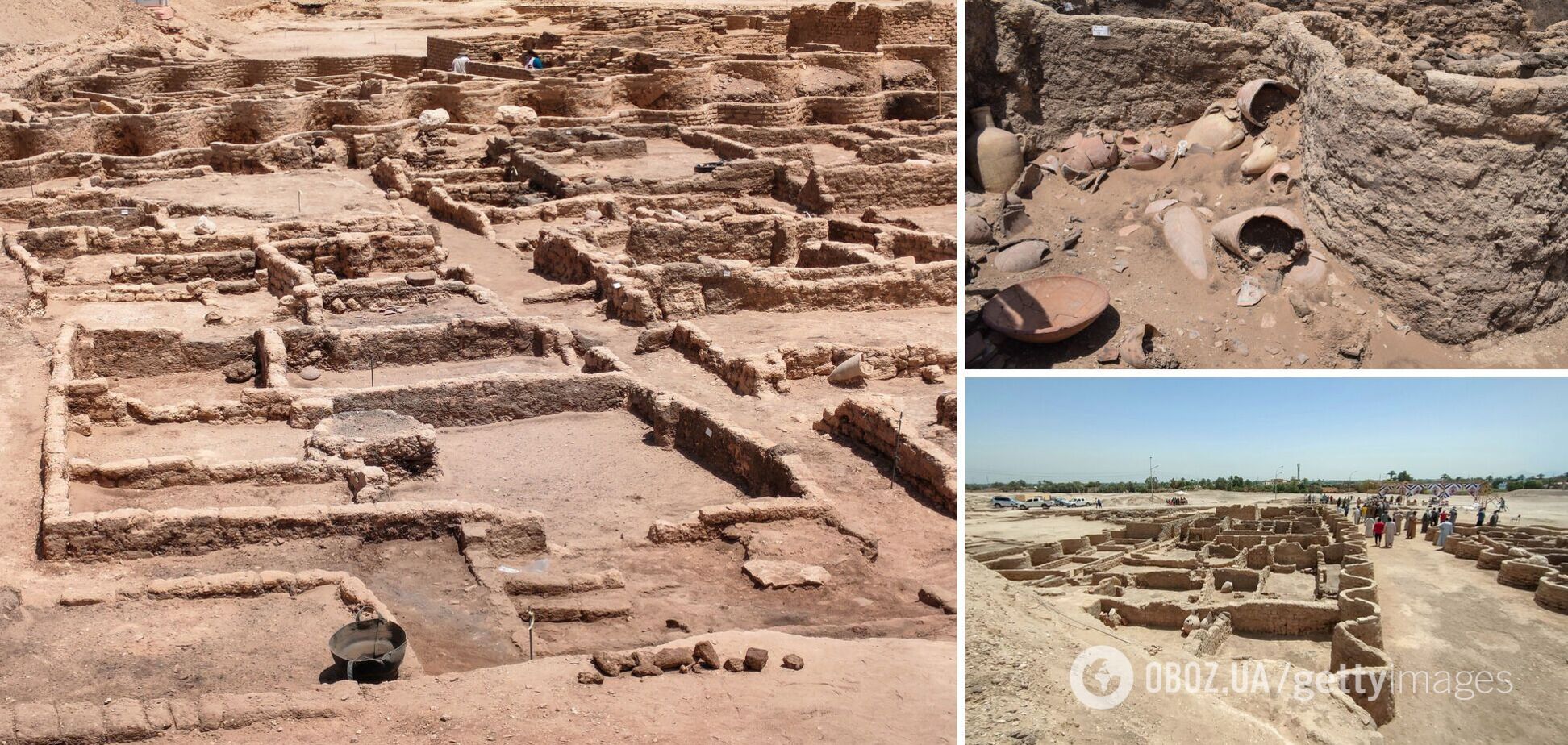 У Єгипті виявили 'золоте місто', загублене 3000 років тому. Фото
