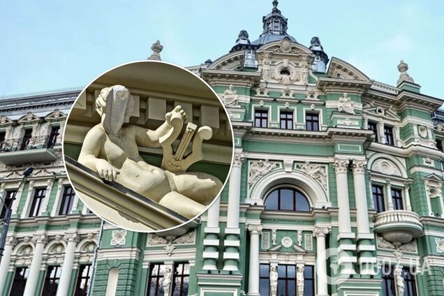В Одесі відреставрували будинок за 150 млн гривень: статуя, відновлена пляшкою, розвалилася. Фото