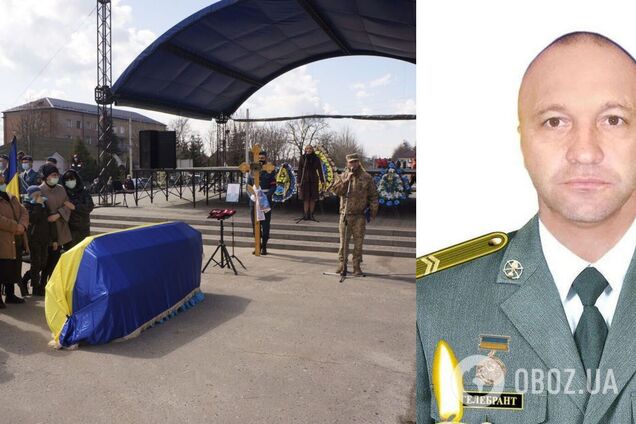 На Харківщині попрощалися з убитим на Донбасі воїном. Фото