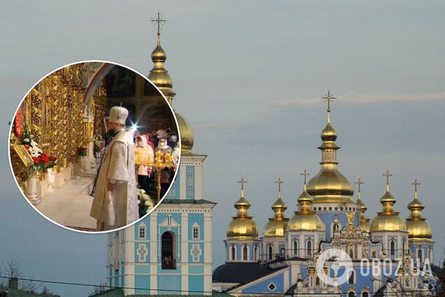 Пасхальное богослужение Православной церкви Украины. Видео