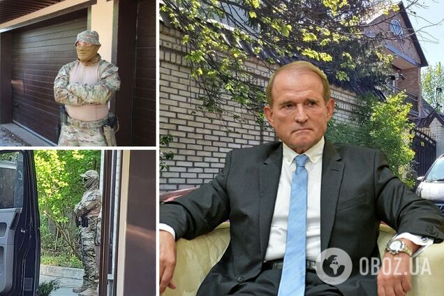 У будинок Медведчука та офіс ОПЗЖ прийшли з обшуками. Відео