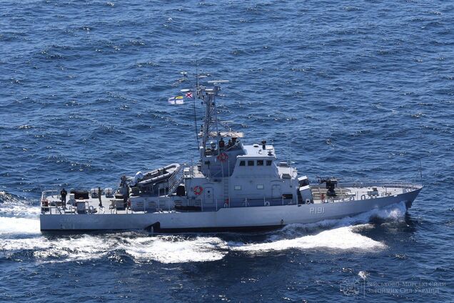 Учения ВМСУ в Черном море