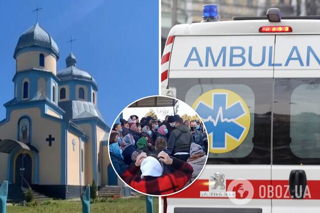 На Ривненщине верующие МП и ПЦУ подрались за церковь: пострадали более 20 человек