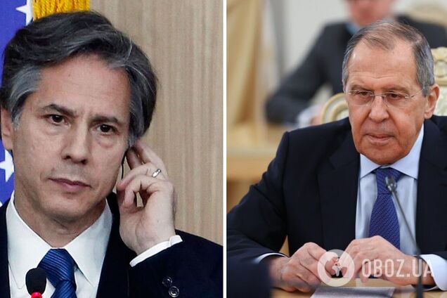 Енотоні Блінкен і Сергій Лавров