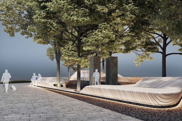 Литовский сквер на Софийской площади в Киеве изменится до неузнаваемости. Фото