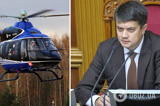 Вертоліт із Разумковим на борту зламався на Херсонщині: він розповів про НП