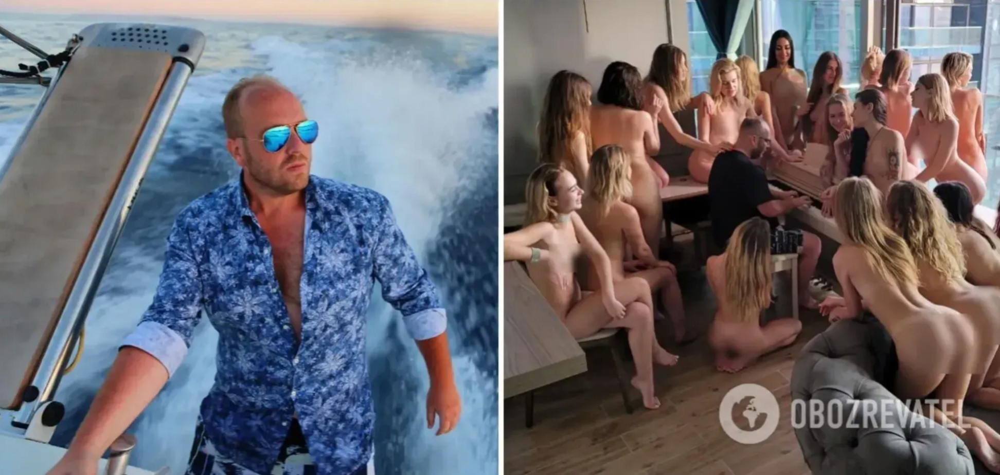 Организатор голой фотосессии в Дубае Виталий Гречин