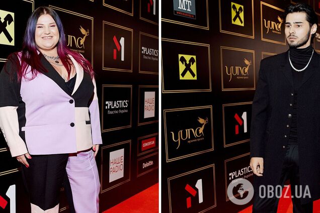 YUNA-2021: яскраві вбрання українських знаменитостей на червоній доріжці