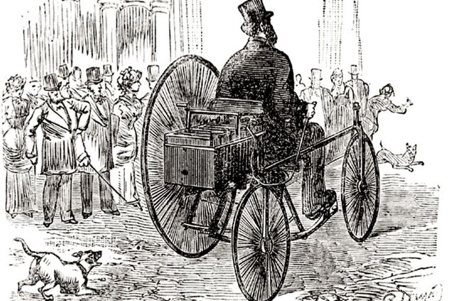 Репліка першого в історії електрокару