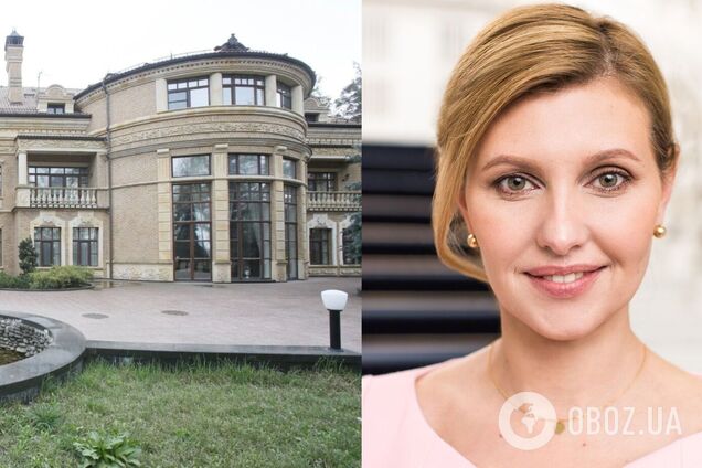 Зеленская рассказала о золотых люстрах и мраморных ваннах на президентской госдаче
