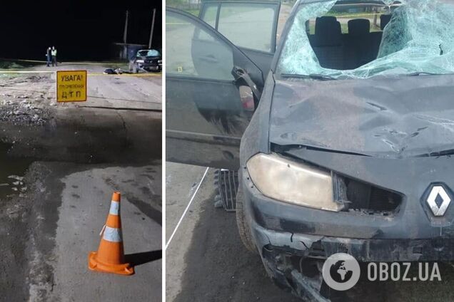 На Луганщині п'яний водій влетів у підлітків: один загинув, у трьох важкі травми. Фото