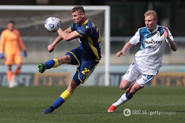 Коваленко отримав травму в 'Аталанті' і був вилучений із заявки на матч в Італії