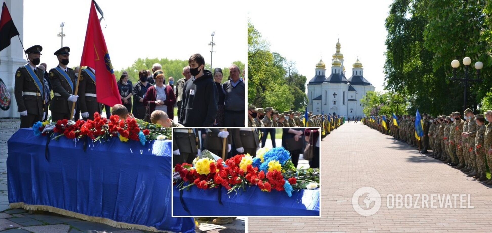 В Украине похоронили двух военных