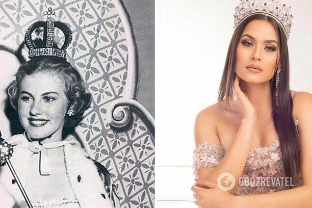 Как менялись стандарты красоты на конкурсе 'Мисс Вселенная'