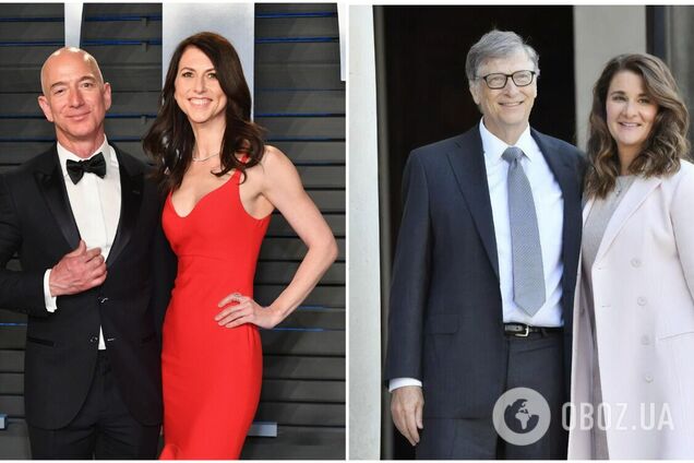 Гучні розлучення Білла Гейтса, Джеффа Безоса та інших найбагатших людей світу