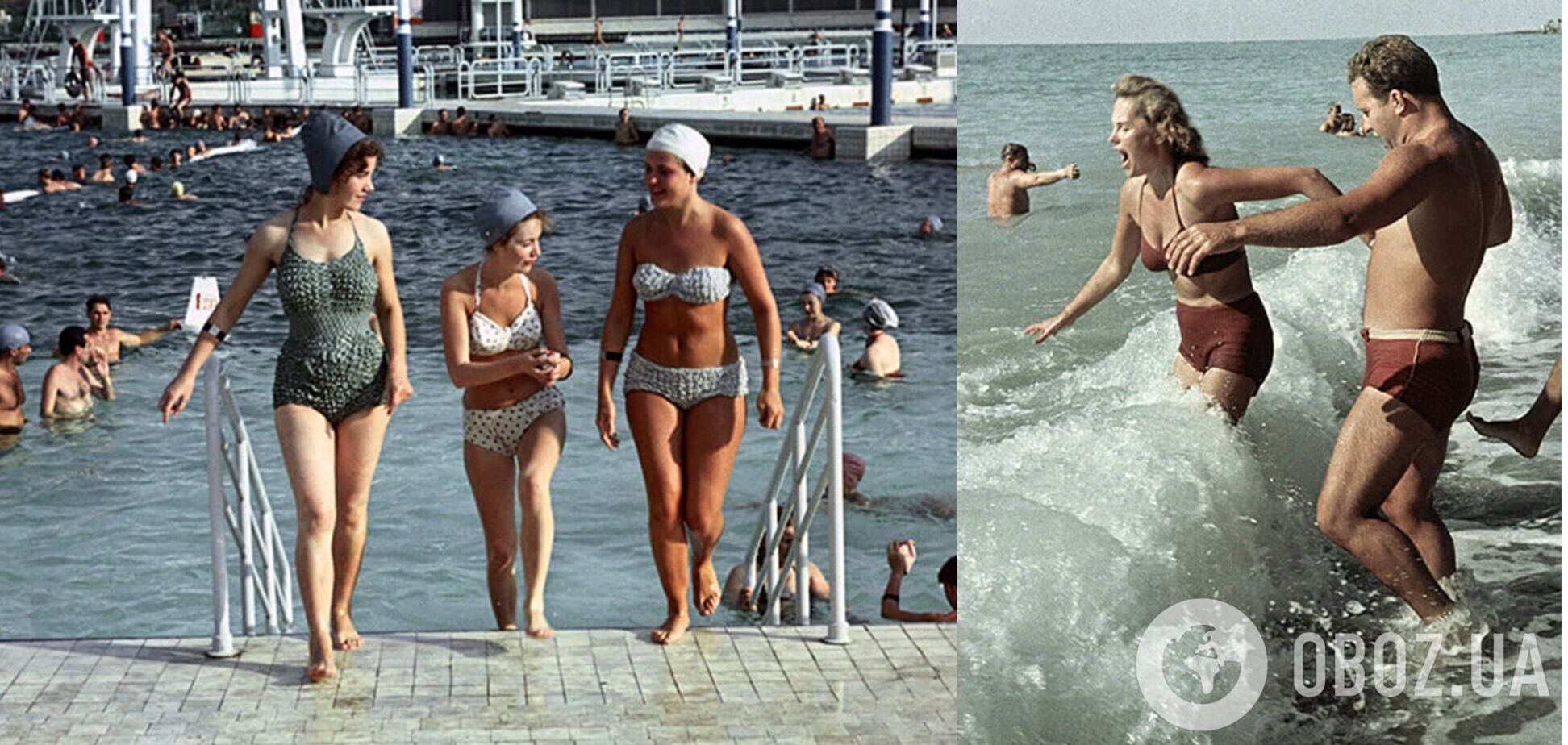 Какой была мода на купальники во времена СССР