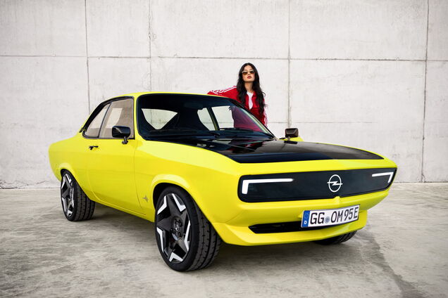 Opel презентовал электрический рестомод Manta