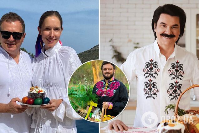 Беременная Осадчая на море, а Зибров дома: как украинские звезды празднуют Пасху