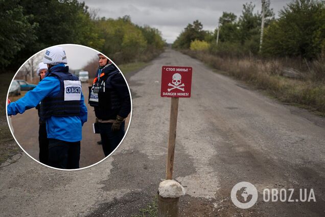 ОБСЕ обнаружили около 2 тысяч противотанковых мин оккупантов на Донбассе