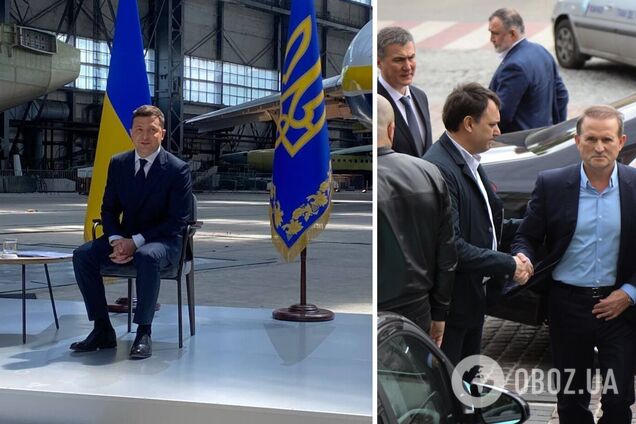 Я точно закінчу епоху Медведчука, – Зеленський