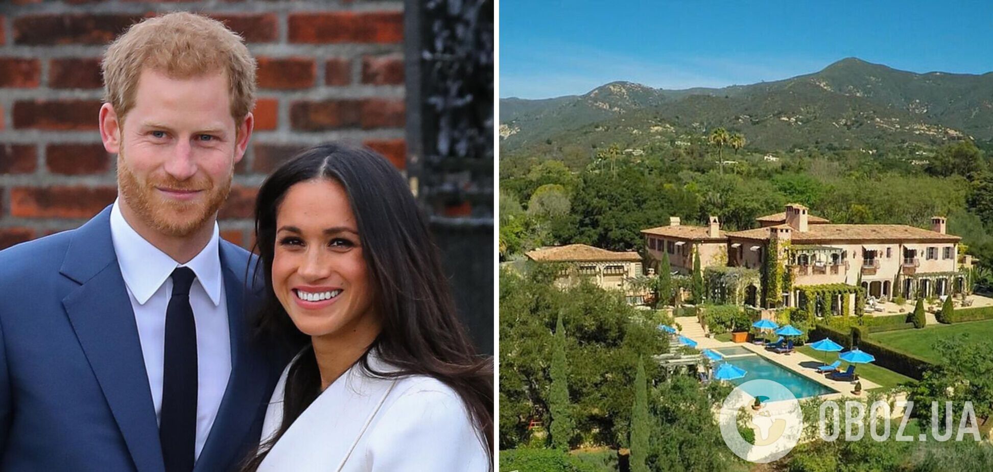 У мережі показали маєток принца Гаррі та Меган Маркл за $14,7 млн: як він виглядає