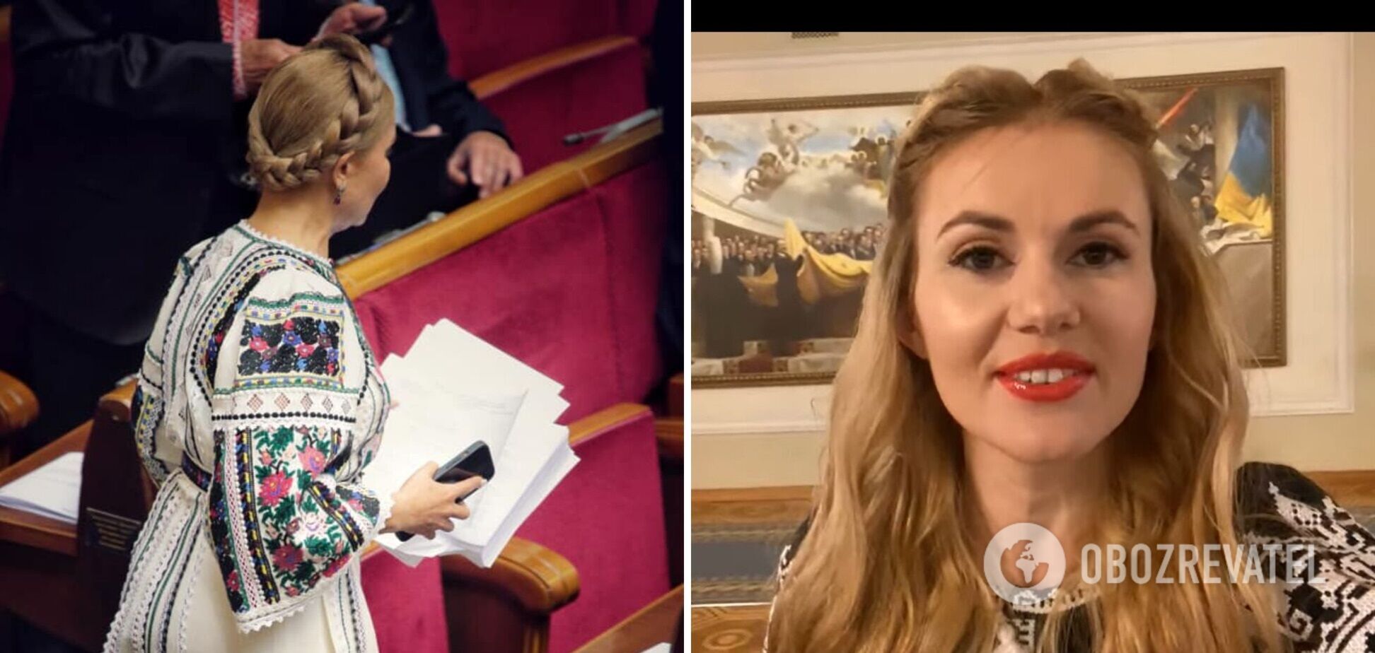 Политики пришли в Раду в вышиванках и поздравили украинцев с праздником