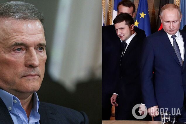 Медведчук заявил о необходимости Зеленскому договариваться с Путиным о Донбассе